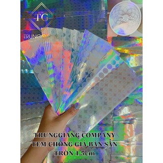 500 con tem 7 màu bạc tròn