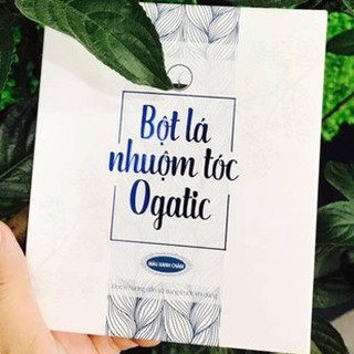 Bột Lá Nhuộm Tóc Thảo Dược Ogatic - Màu Xanh Chàm