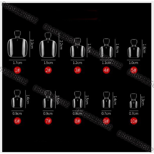 Móng ốp chân LOẠI ĐẸP