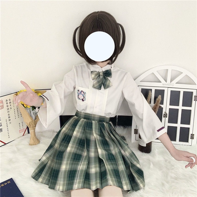 Cute Gaming Rabbit – Áo blouse BL tay dày/tay lỡ đồng phục Seifuku/JK