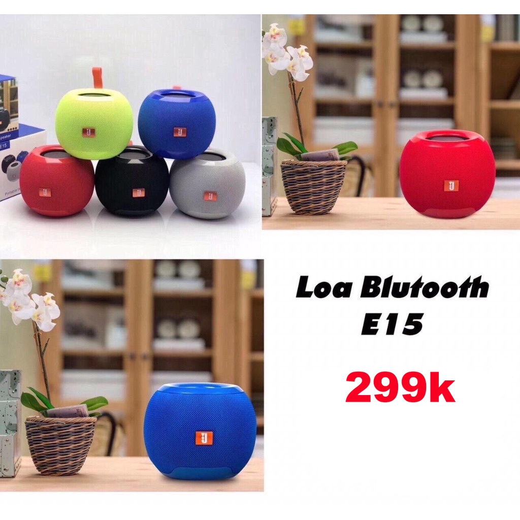 loa bluetooth E15 - Thiết kế đẹp mắt , âm thanh sống động
