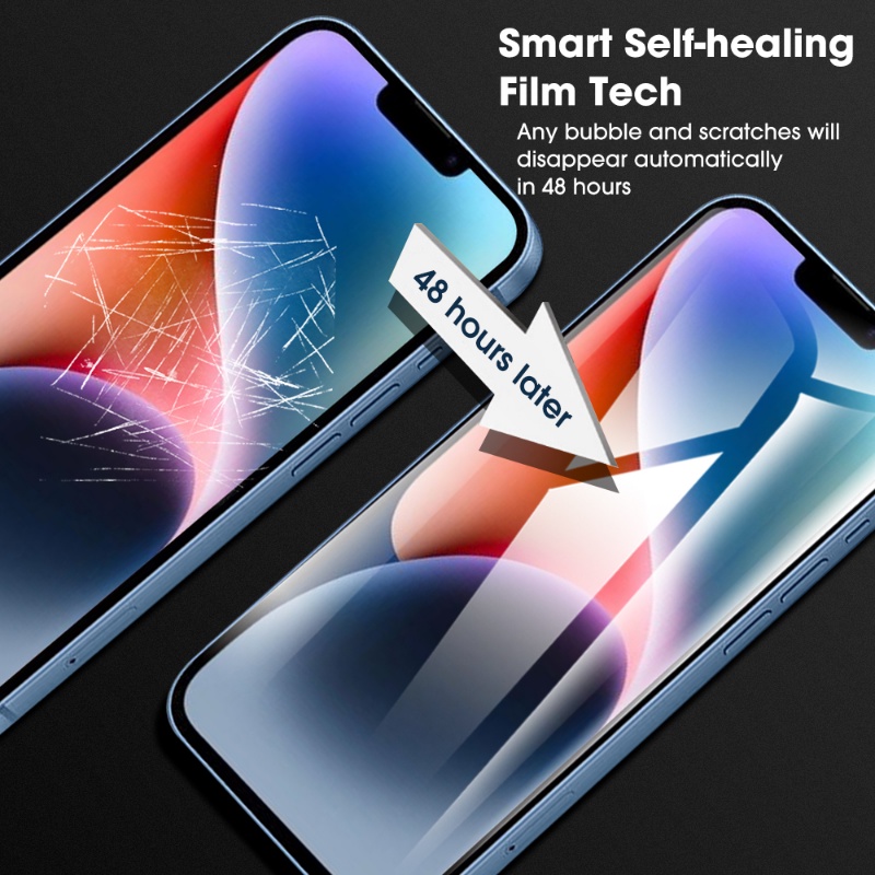 Miếng Dán Màn Hình TPU Hydrogel Chống Dấu Vân Tay Linh Hoạt Cho iPhone14 / 14 Plus / 14 Pro / 14 Pro Max