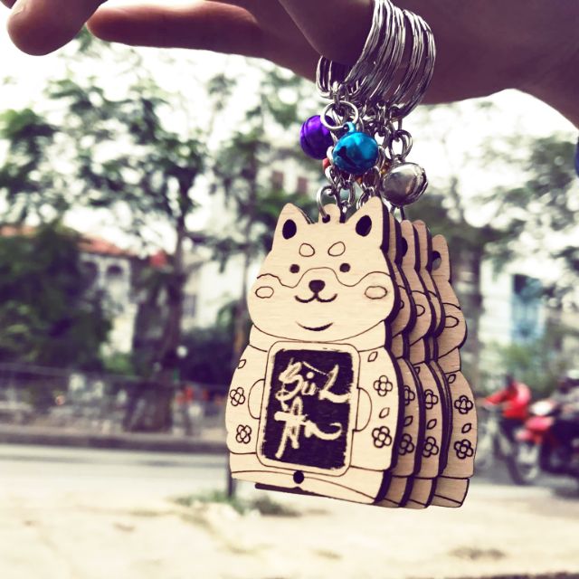 Móc khóa Bình an - Tài lộc