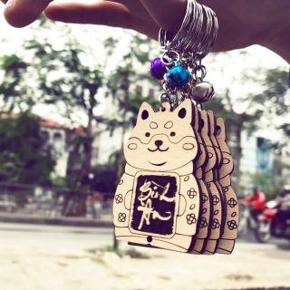 Móc khóa bình an - tài lộc