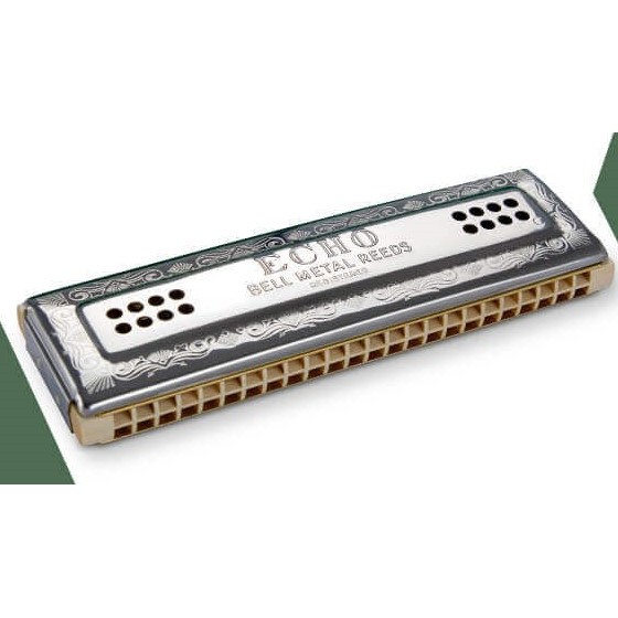 Kèn Harmonica Tremolo 24 lỗ Echo Harp M5696337 - Hohner ( Đức ) Nhập Khẩu 2021