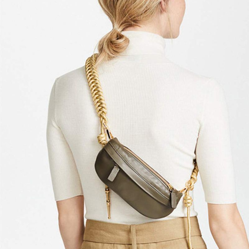 Túi Đeo Chéo Ngực Bằng Da Thời Trang Cho Nữ