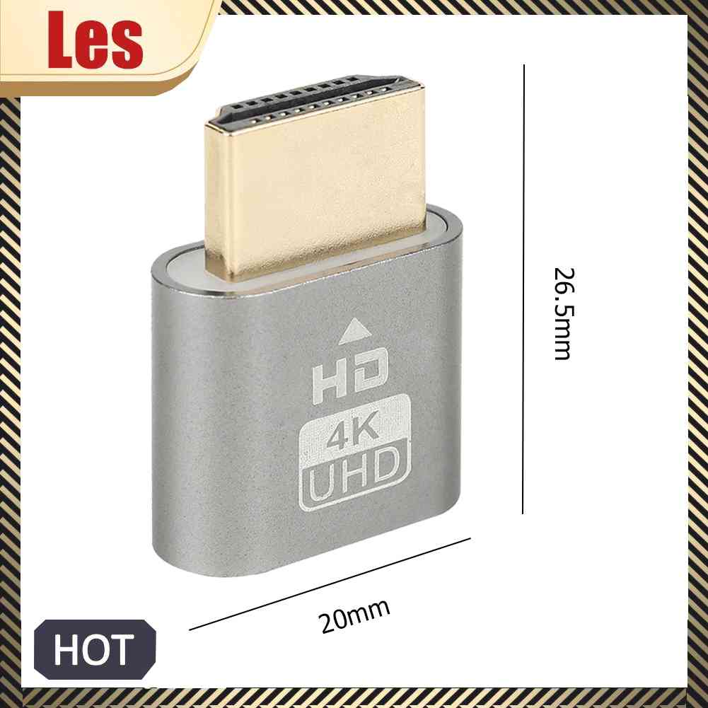 Thiết Bị Hiển Thị Màn Hình Ảo HDMI 4K DDC EDID Cho BTC Mining