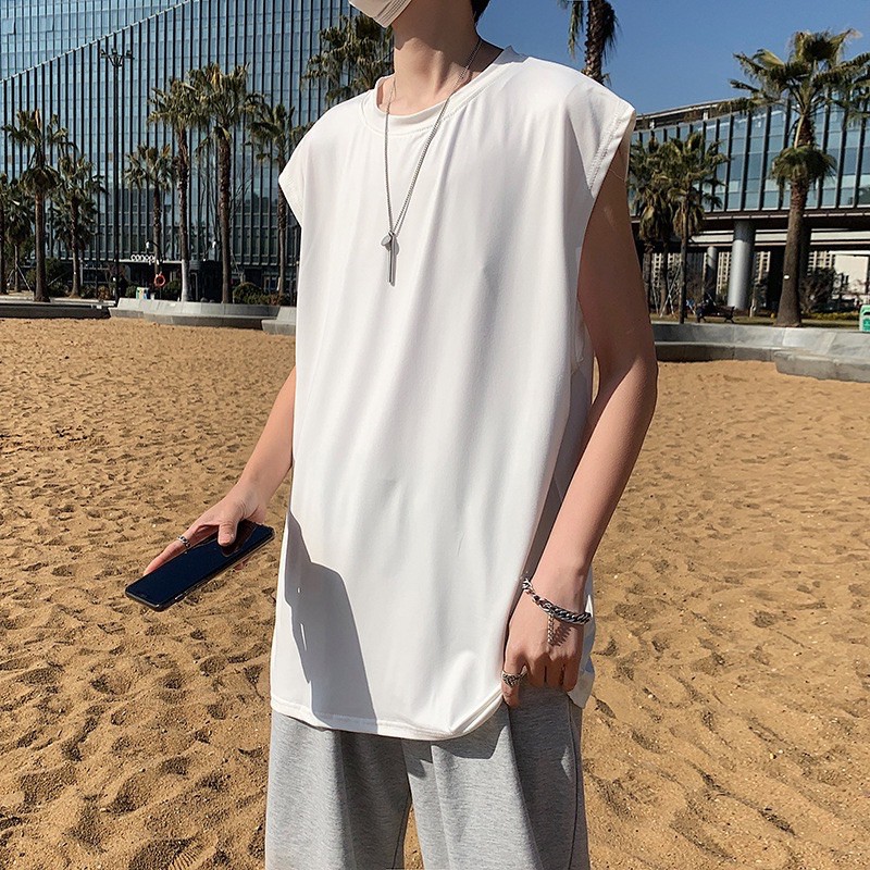 Áo Tanktop Dhclothes trơn form rộng nam nữ - Khỏe khoắn - Năng động - Cam kết đổi trả freeship