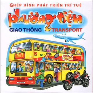 Sách Ghép Hình Phát Triển Trí Tuệ - Phương Tiện Giao Thông