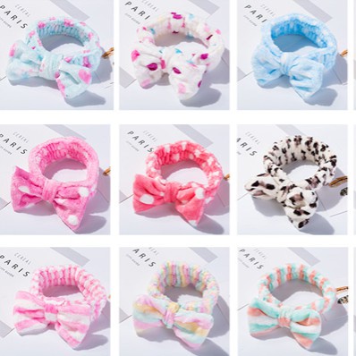 Băng Đô Nơ Nhiều Màu Cao Cấp Mềm Mịn - Bườm Tóc Store4girls