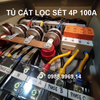 TỦ CẮT LỌC SÉT 4P 100A