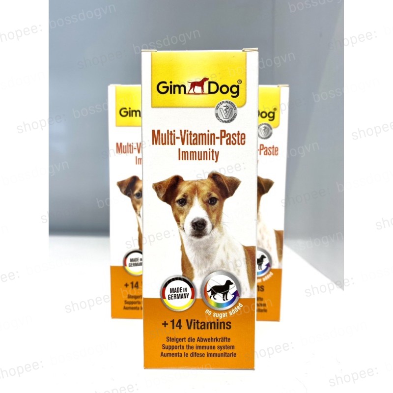 Gel Dinh dưỡng cho chó - Bổ sung Vitamin khi chó biếng ăn, tăng đề kháng | BossDog