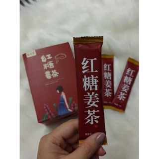Trà gừng đường đỏ 15 gói nhỏ