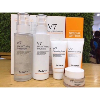 Trọn bộ dưỡng trắng v7