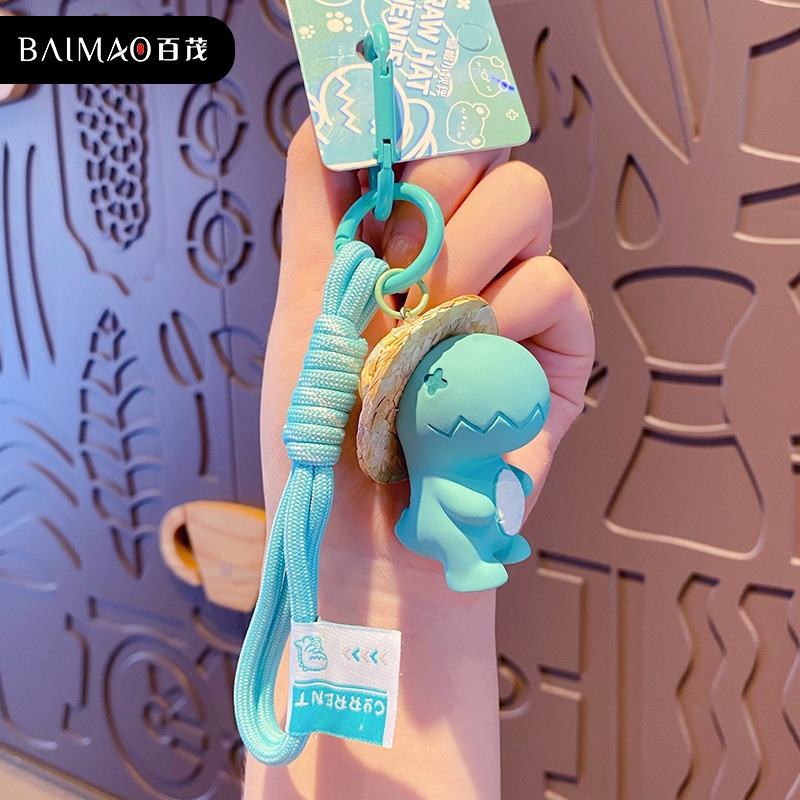 Móc Khóa Hình Khủng Long Hoạt Hình Đáng Yêu