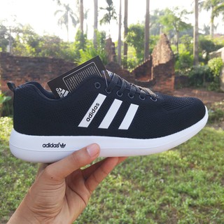 Giày thể thao nam Giày Adidas nam đen