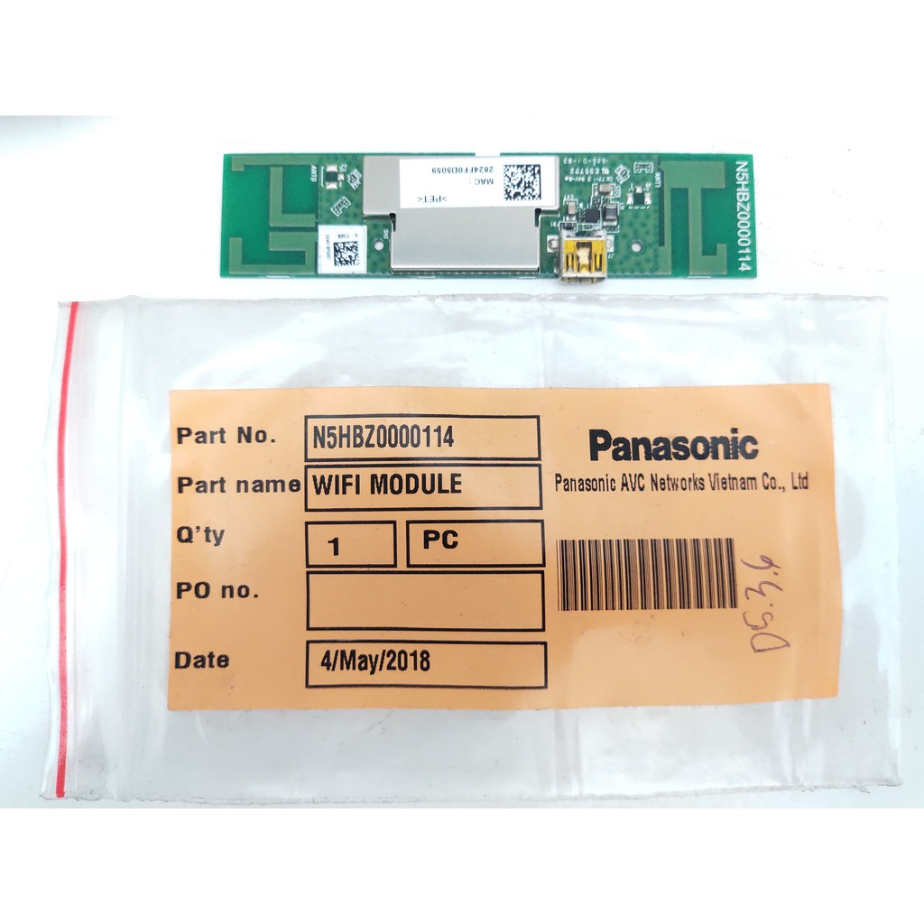 Bộ thu tín hiệu Wifi Tivi Panasonic loại ES500V//DS630V//CS630V//EX600V//LS1V//CX700V//DX650V