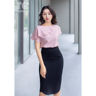 Áo cách điệu chân váy công sở ( quynhduongshop )