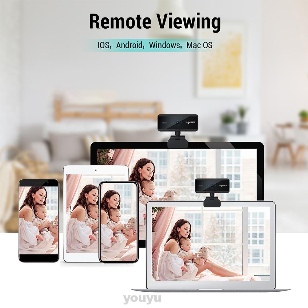 Webcam HD 1080P toàn diện có kẹp gắn micro tự động lấy nét video 5 Million Pixels | BigBuy360 - bigbuy360.vn