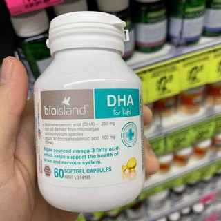 Viên uống DHA Bio Island cho bé