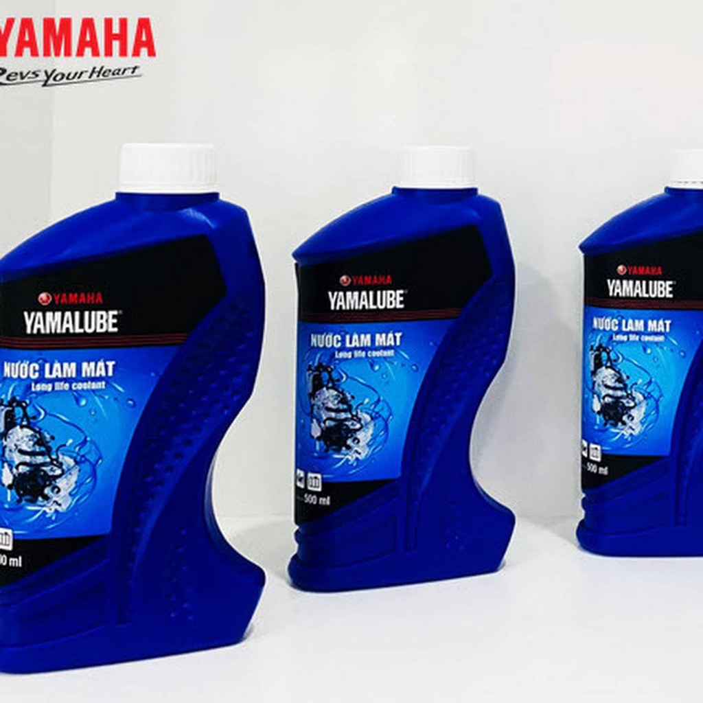 Nước làm mát xe Yamaha chính hãng “ pha sẵn “ màu đỏ hồng