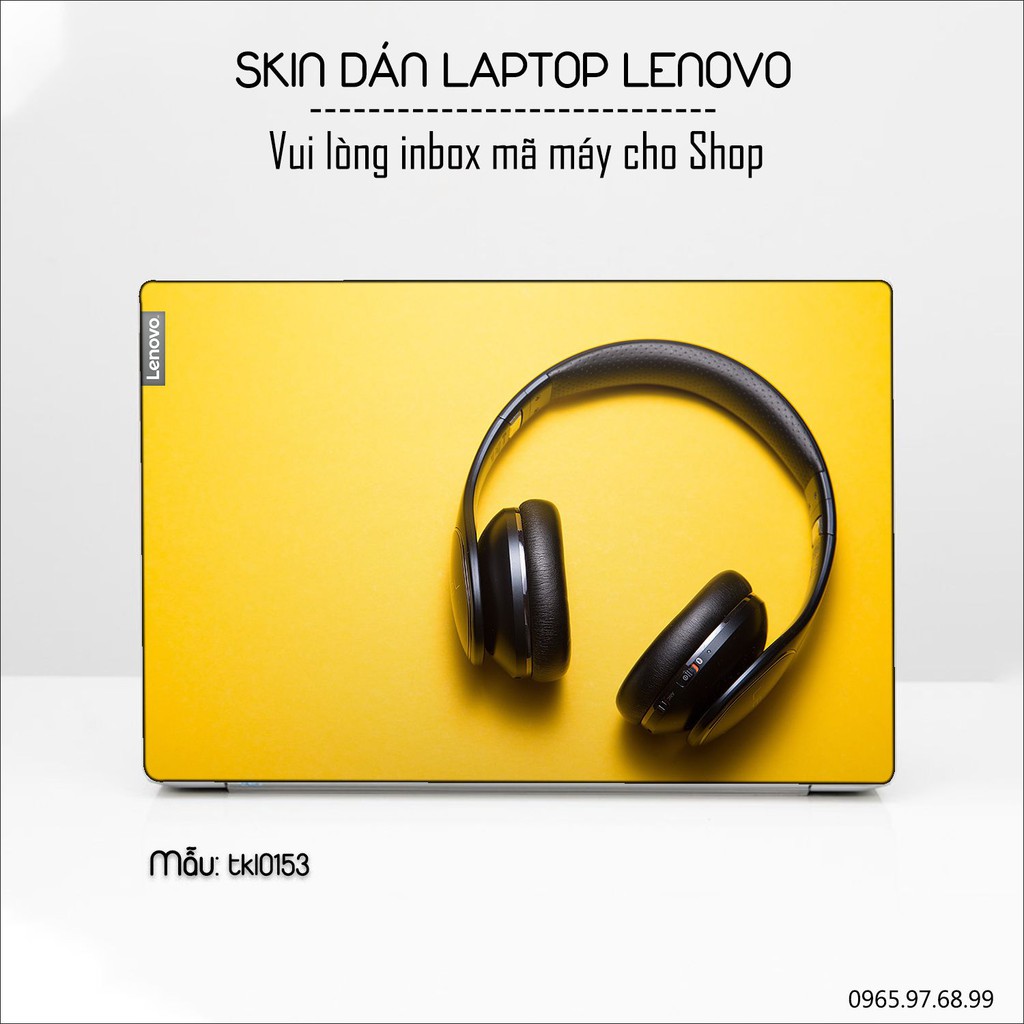 Dán decal cho các dòng Laptop Lenovo in nhiều mẫu đơn giản cực đẹp