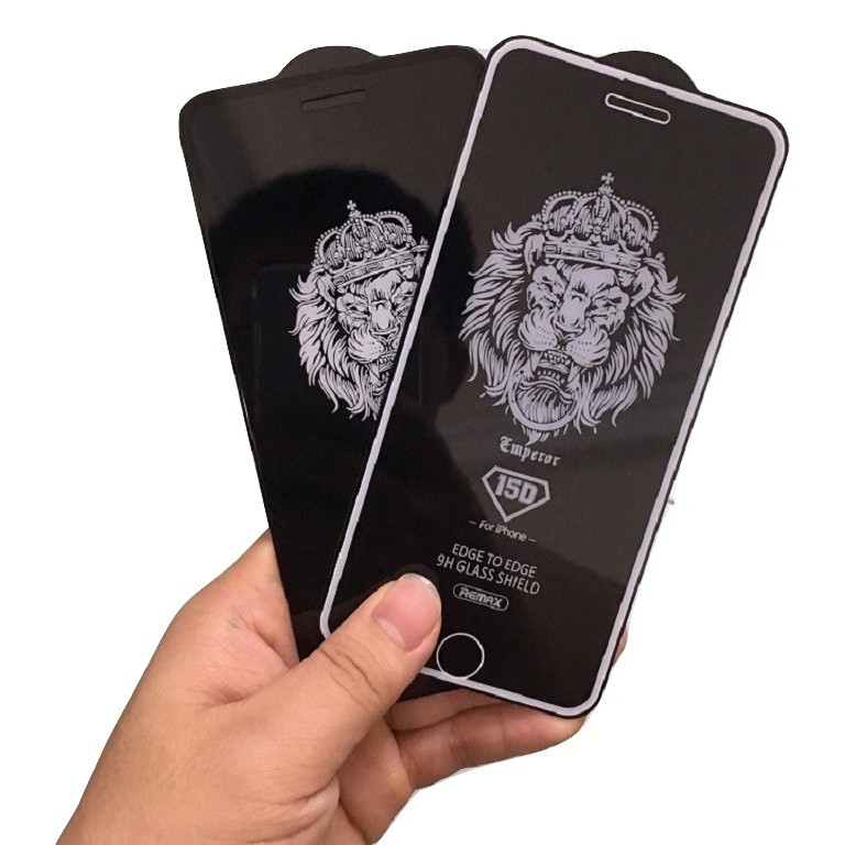 Kính cường lực iphone 6 Plus 7 Plus 8 Plus X Xr Xs Max 11 12 13 pro max Full màn Chống vân 15D Remax