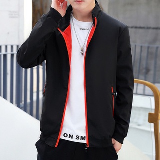 Áo khoác bóng chày cổ đứng thời trang thu đông độc đáo cho nam