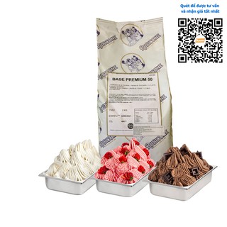 Rubicone Base Premium 50 - Bột nền làm kem gelato
