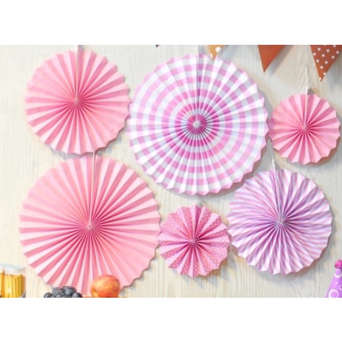 Set Banner Quạt Giấy Chữ HAPPY BIRTHDAY Bằng Giấy Treo Trang Trí Tiệc Sinh Nhật, Phụ Kiện Bong Bóng Trang Trí Sinh Nhật