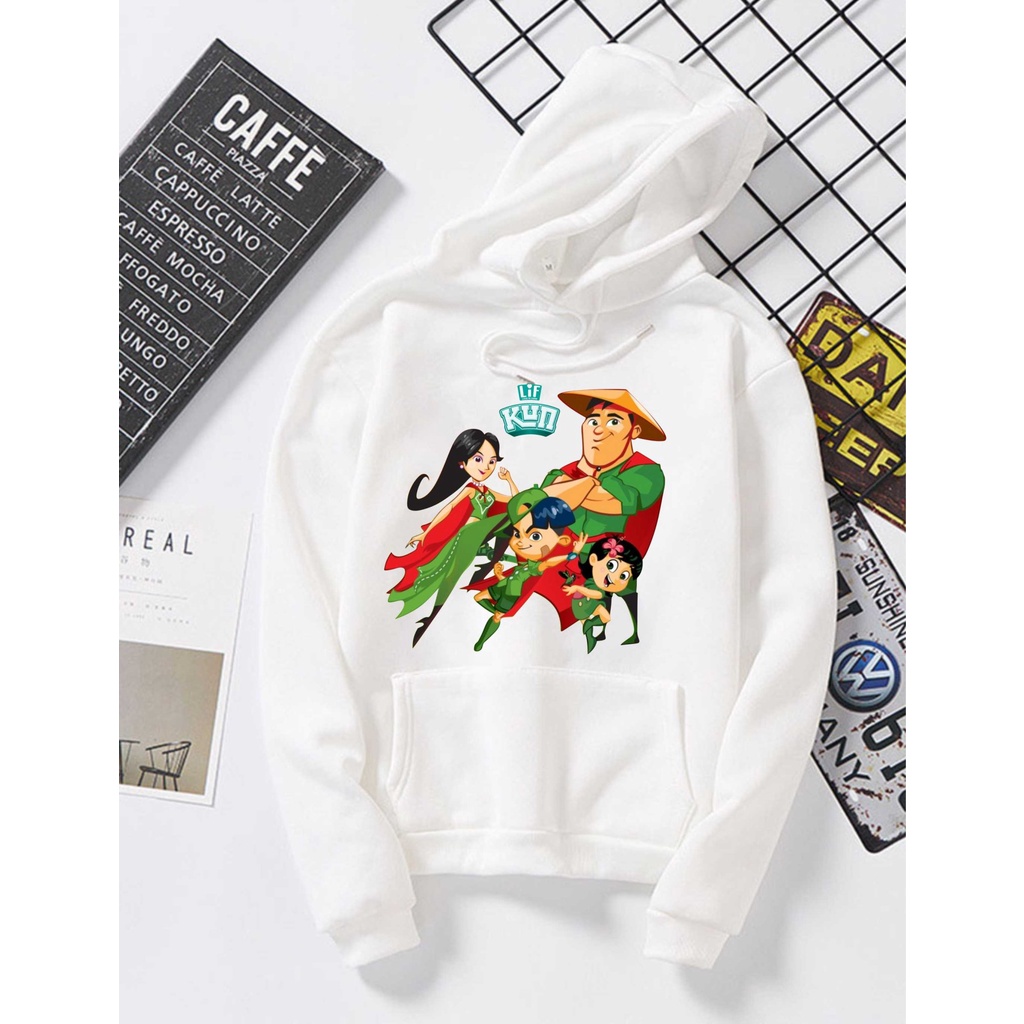 Áo thu đông KUN áo kun tám tuốt bé gái  áo khoác kun bé trai bé gái dài tay hoodie chất đẹp loại 1