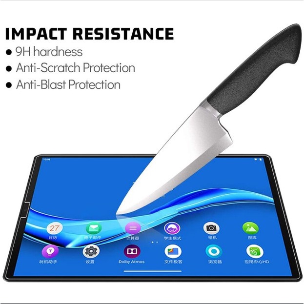 Kính cường lực Lenovo Tab M10 HD GEN 2 TB-X306 | Độ cứng 9H, dày 0.3 mm | Tặng kèm bút
