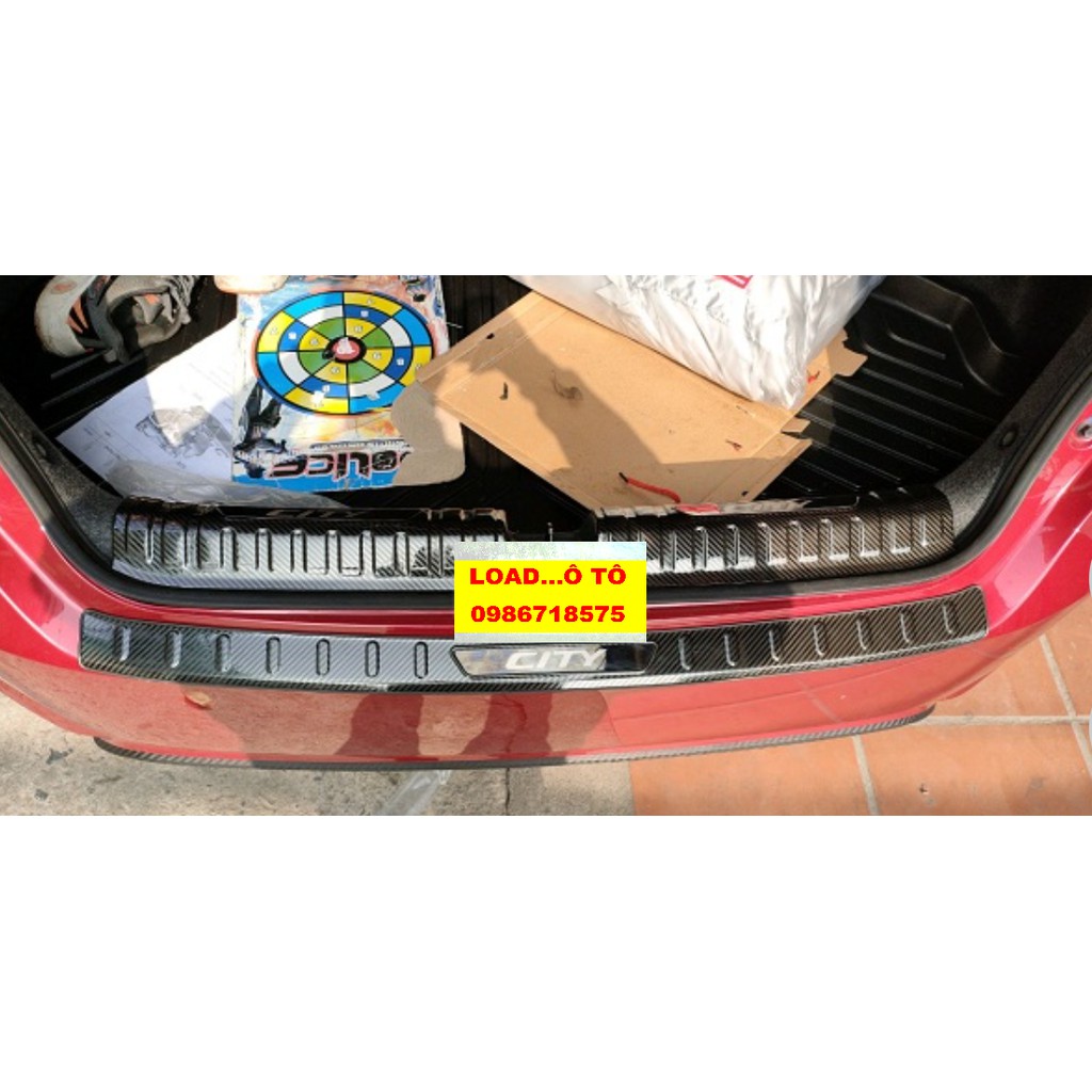 Chống Trầy Cốp Honda City 2021 Vân Carbon  Cao Cấp
