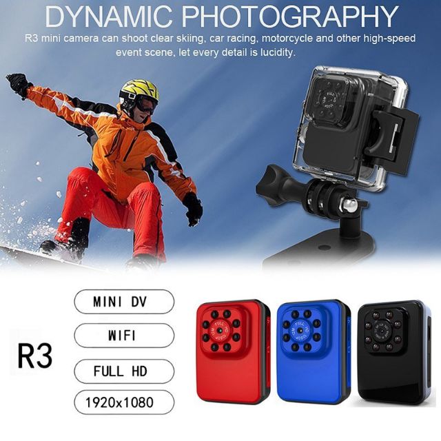 camera fullhd 1920x1080 giám sát mini wifi  R3 mẫu 2020 | BigBuy360 - bigbuy360.vn