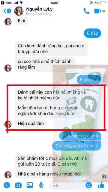 Kem đánh trắng răng, thơm miệng thảo mộc 37