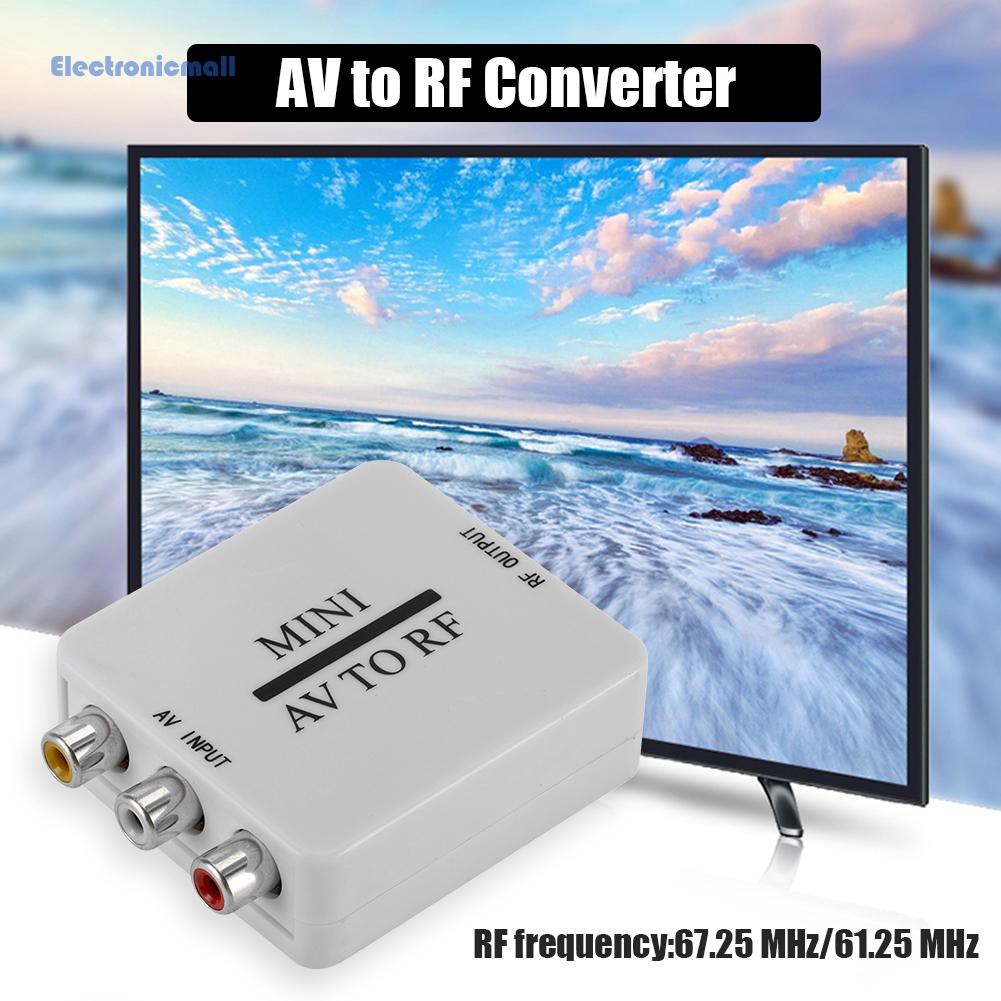 Bộ Chuyển Đổi Video Từ Av Sang Rf 67.25 / 61.25mhz Mall01 | BigBuy360 - bigbuy360.vn