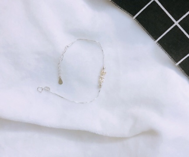 Lắc tay bạc BTS - Lắc đeo tay nữ NQ Jewelry