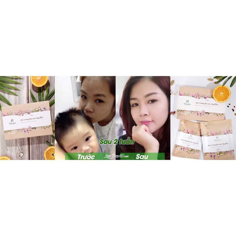 hộp Bột ủ thảo dược trắng da toàn thân | BigBuy360 - bigbuy360.vn