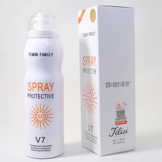 KEM CHỐNG NẮNG DẠNG XỊT SPRAY PROTECTIVE V7 180ml