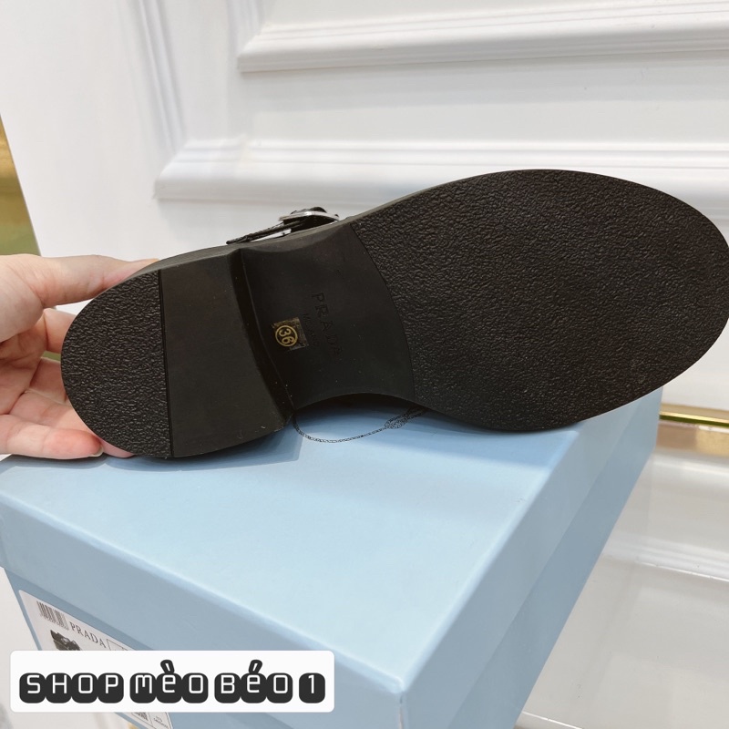 Giày prd cách điệu quai ngang vintage fullbox