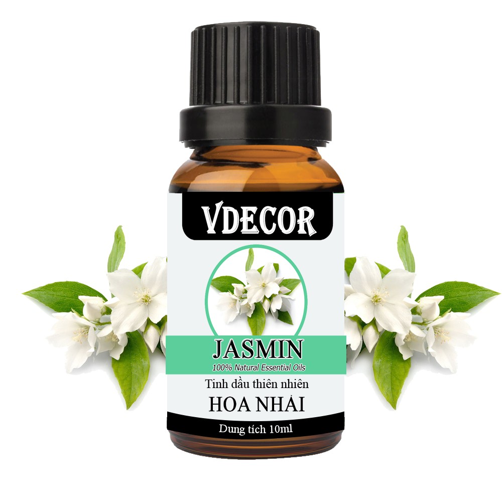 [Mã LIFEHLDEC giảm 10% đơn 99k] Tinh dầu thiên nhiên 10ml VDECOR nguyên chất 100% (gift)