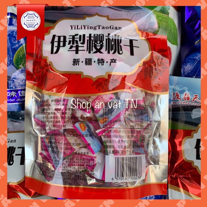 ô mai Cherry ô mai Việt Quất gói 408gr