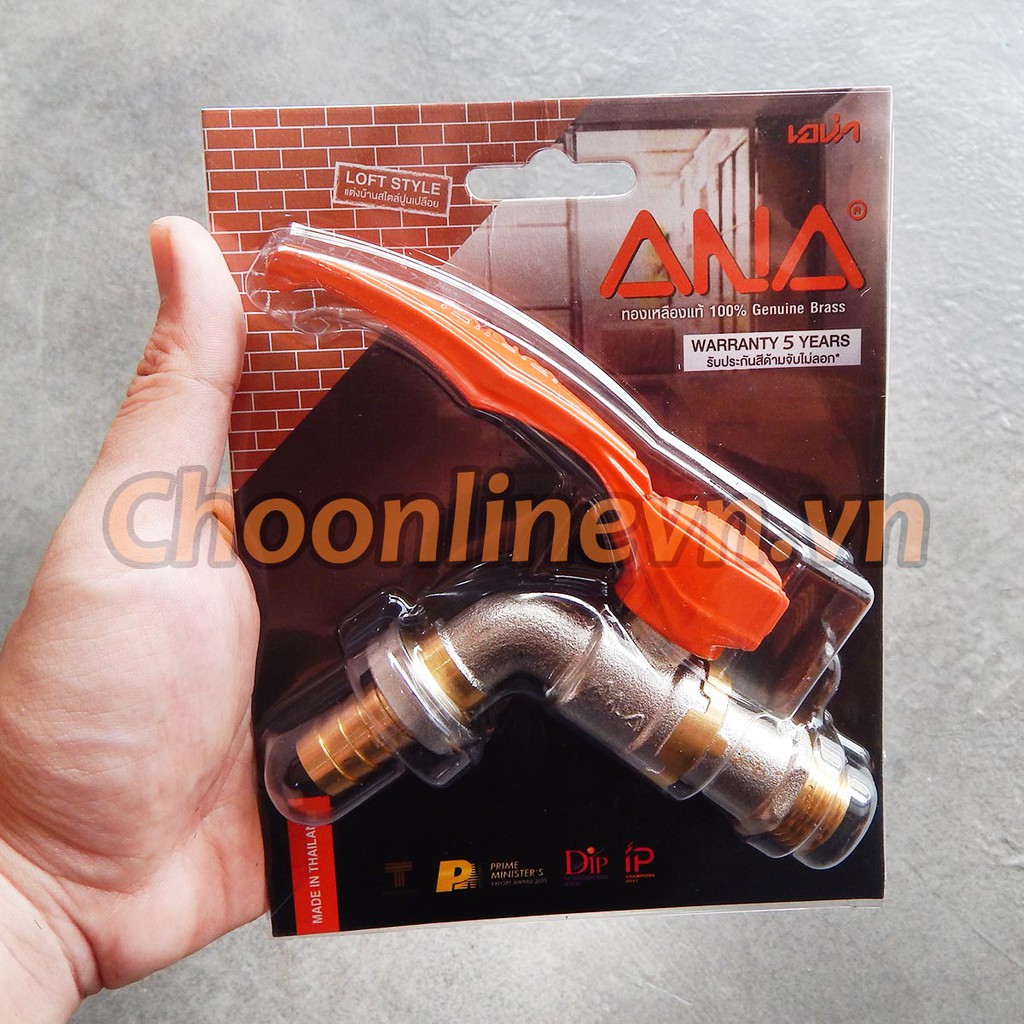 Vòi nước chính hãng ANA  nhập khẩu Thái Lan loại cao cấp thân 2 màu siêu bền