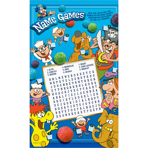 Cereal  Cap'n Crunch's Sweetened Corn & Oat Cereal Oops All Berries 480gr