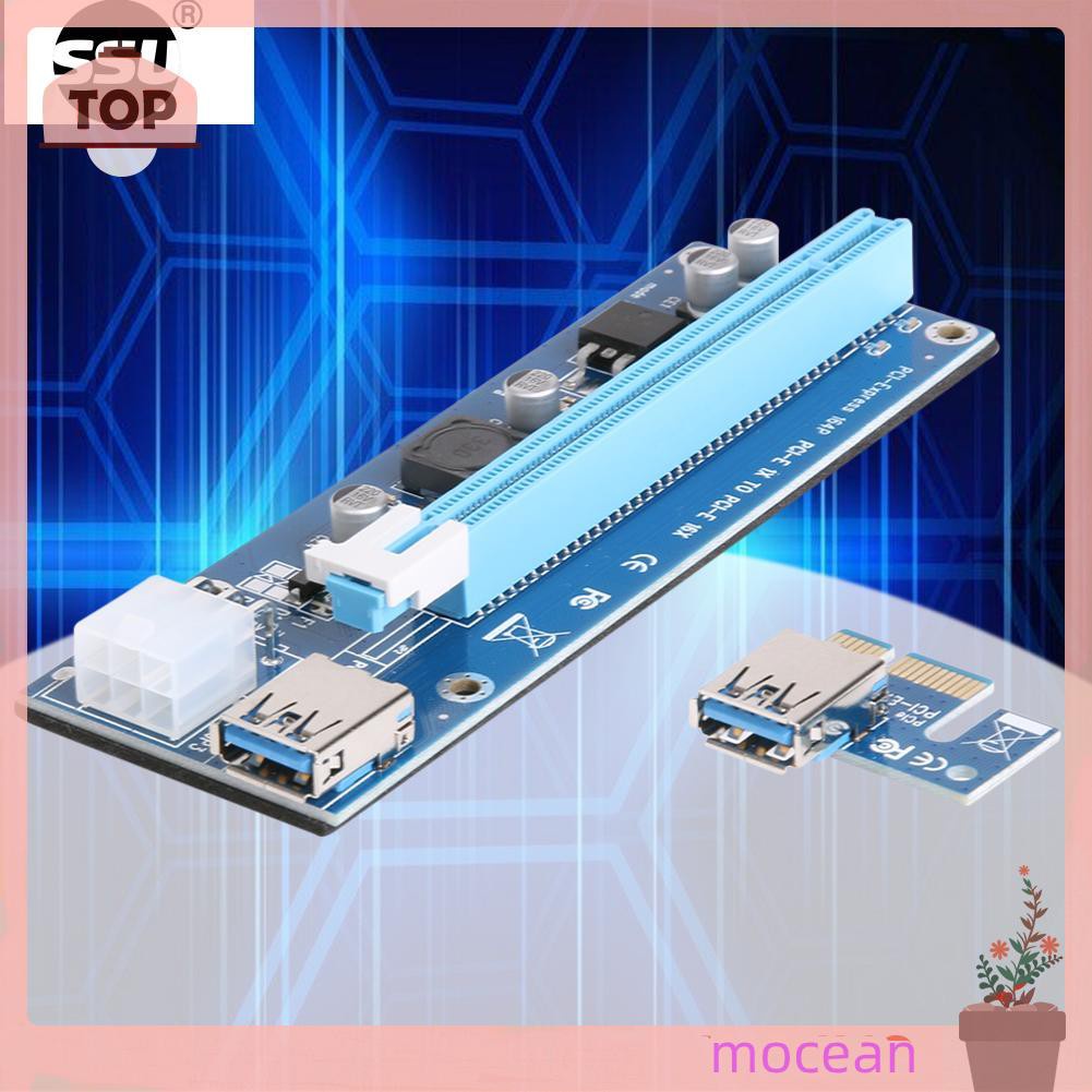 Mocean Dây Cáp Chuyển Đổi Pci-E1X Sang 16x Cho Btc Miner