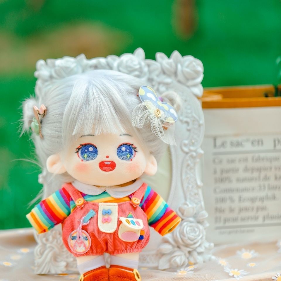 Doll không thuộc tính nữ tóc tơ 20cm - Búp bê không thuộc tính tóc tơ 20cm có xương