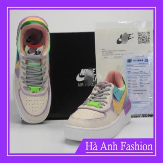 🔥free ship-hàng quảng châu 🔥giày thể thao sneaker af 7 màu trắng full box 1.1
