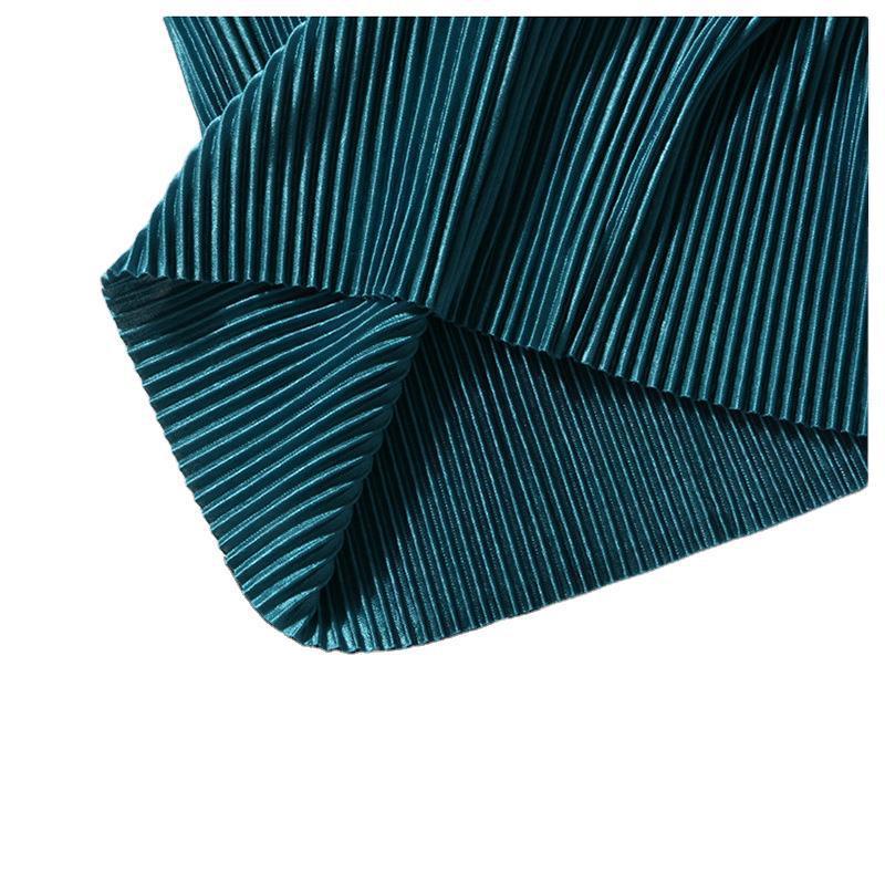 Quần Dài Ống Rộng Lưng Cao Vải Lụa Mát Màu Trơn Thời Trang Mùa Hè Hàng Mới Dành Cho Bạn Nữ