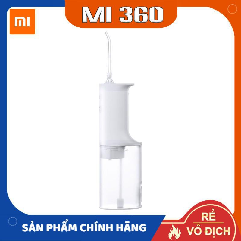 Máy Tăm Nước Xiaomi Mijia Flosser ✅ 4 Đầu Vòi Thay Thế✅ 4 Cấp Độ Phun✅ Hàng Chính Hãng