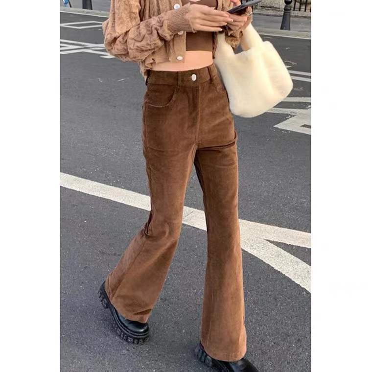 SUXI Quần Dài Ống Loe Thời Trang Mới